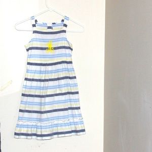 Crazy 8 sz 7 dress Monogrammed with A